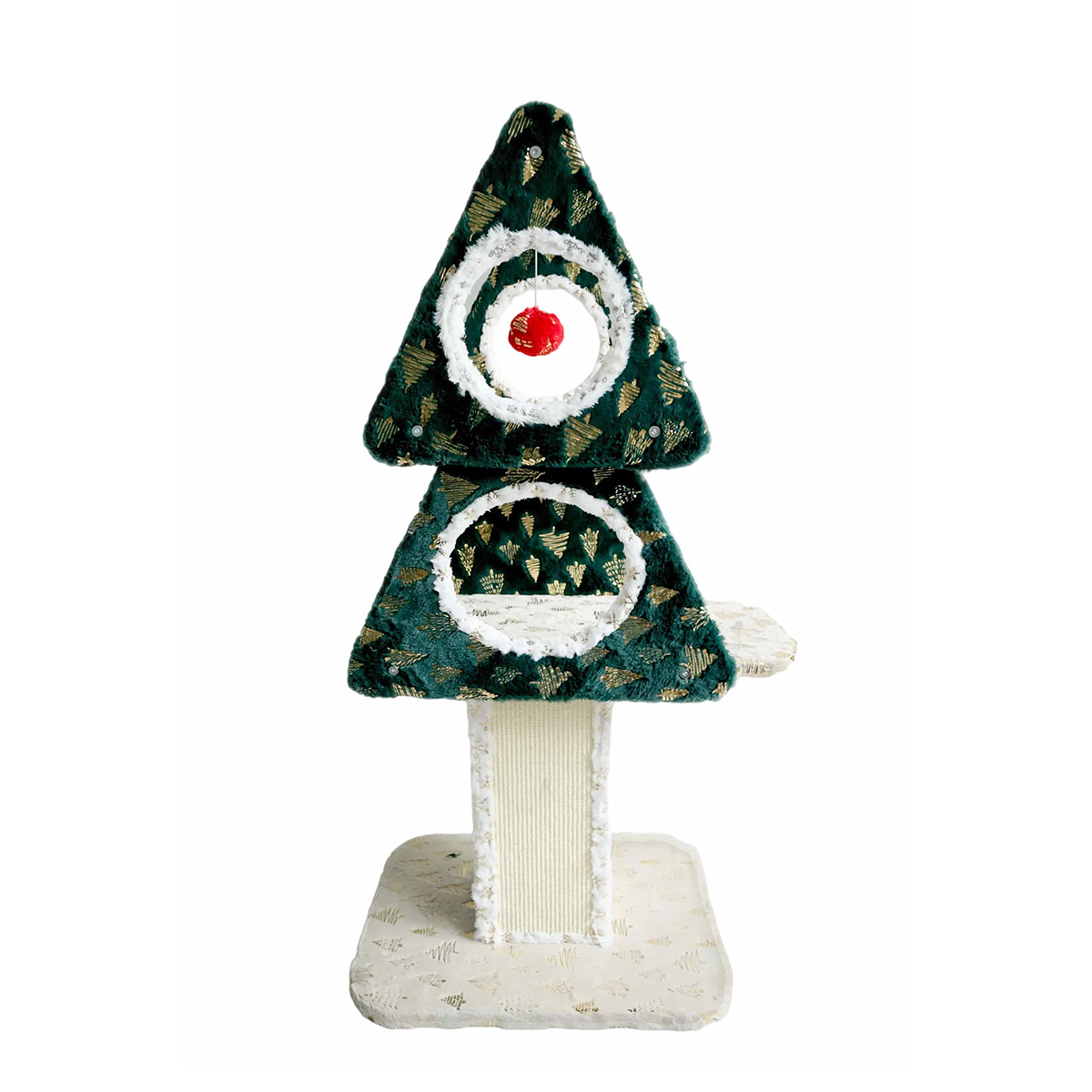 Christmas Cat Tree Scratching Post