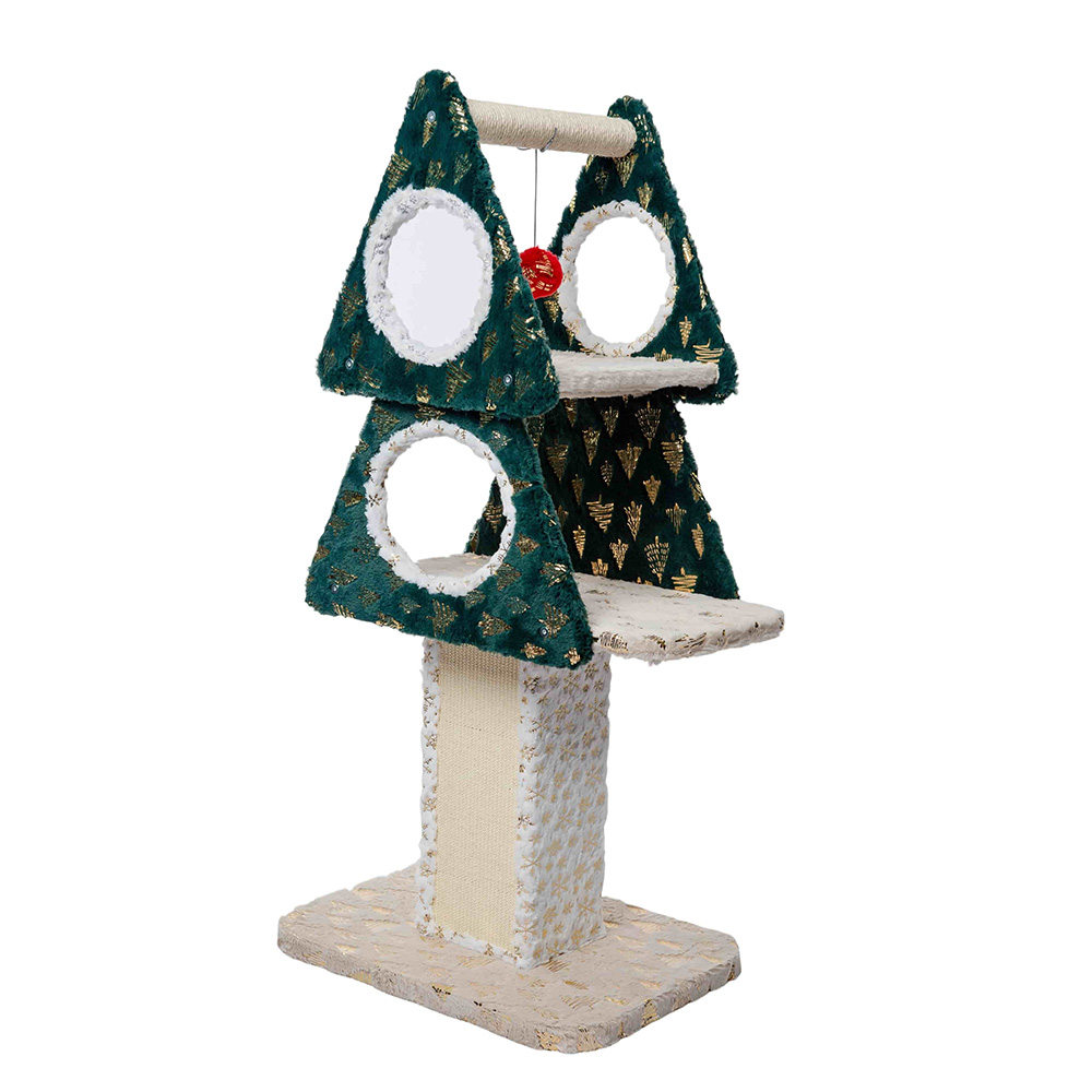 Xmas Decor Indoor Cat Tower